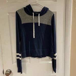 Blue, Gray, & White Hollister Sweatshirt (medium)!